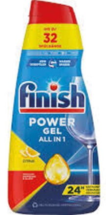 Finish Power gel do umývačky riadu 650 ml Citrus