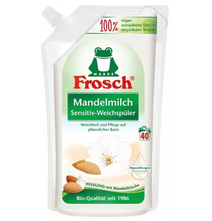Frosch Aviváž Sensitiv s mandľovým mliekom, 40 praní