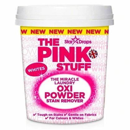THE PINK STUFF Prášok na odstránenie škvŕn z bielej bielizne, 1 kg