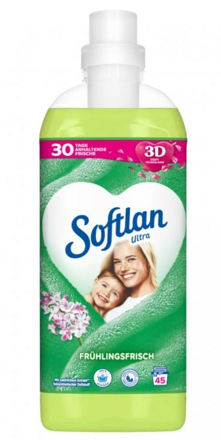 Softlan 3D Ultra aviváž s vôňou jarnej sviežosti 1l, 45 PD