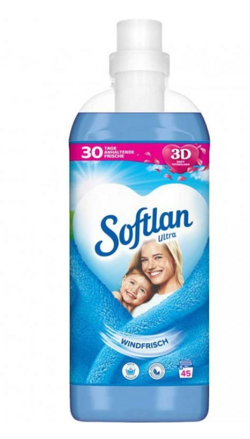Softlan 3D Ultra aviváž s vôňou sviežeho vánku 1 l, 45 praní