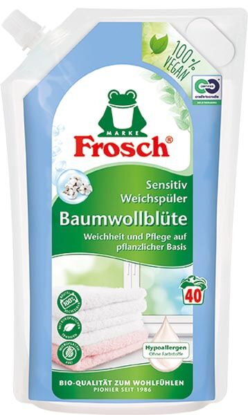 Frosch Cotton Flowers aviváž 40 praní 1 L